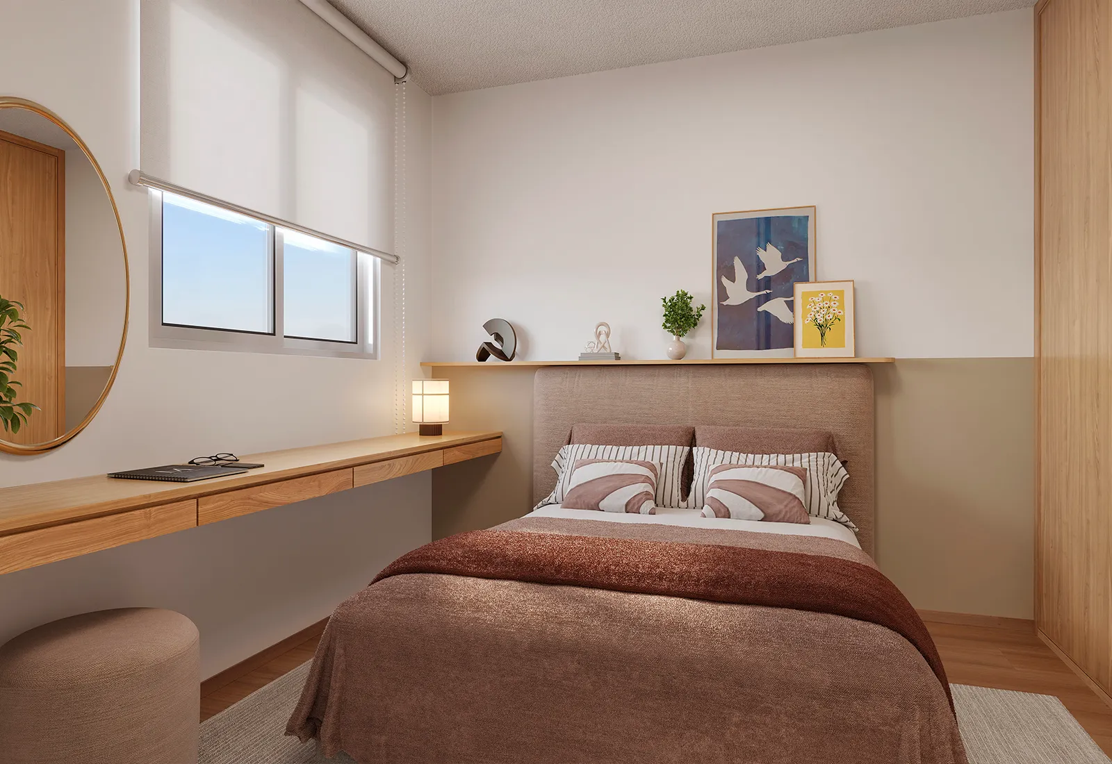 Residencial Tibre MRV - quarto a