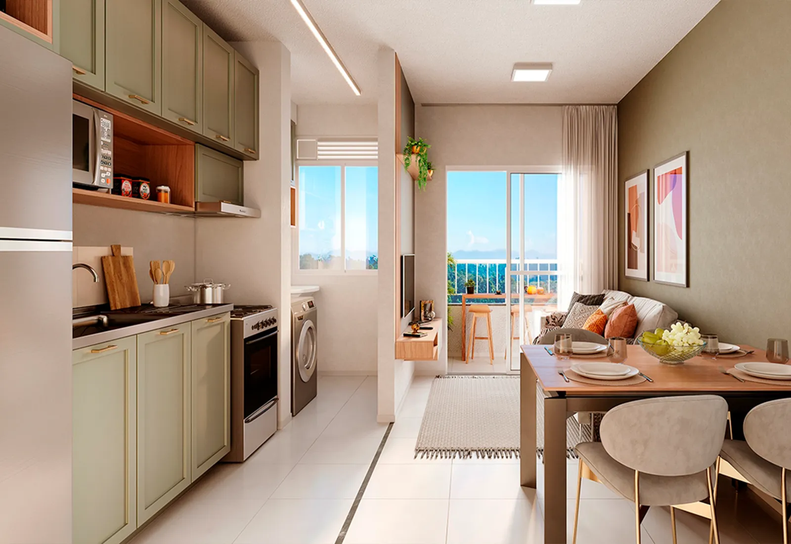 Residencial Tibre MRV - sala 1